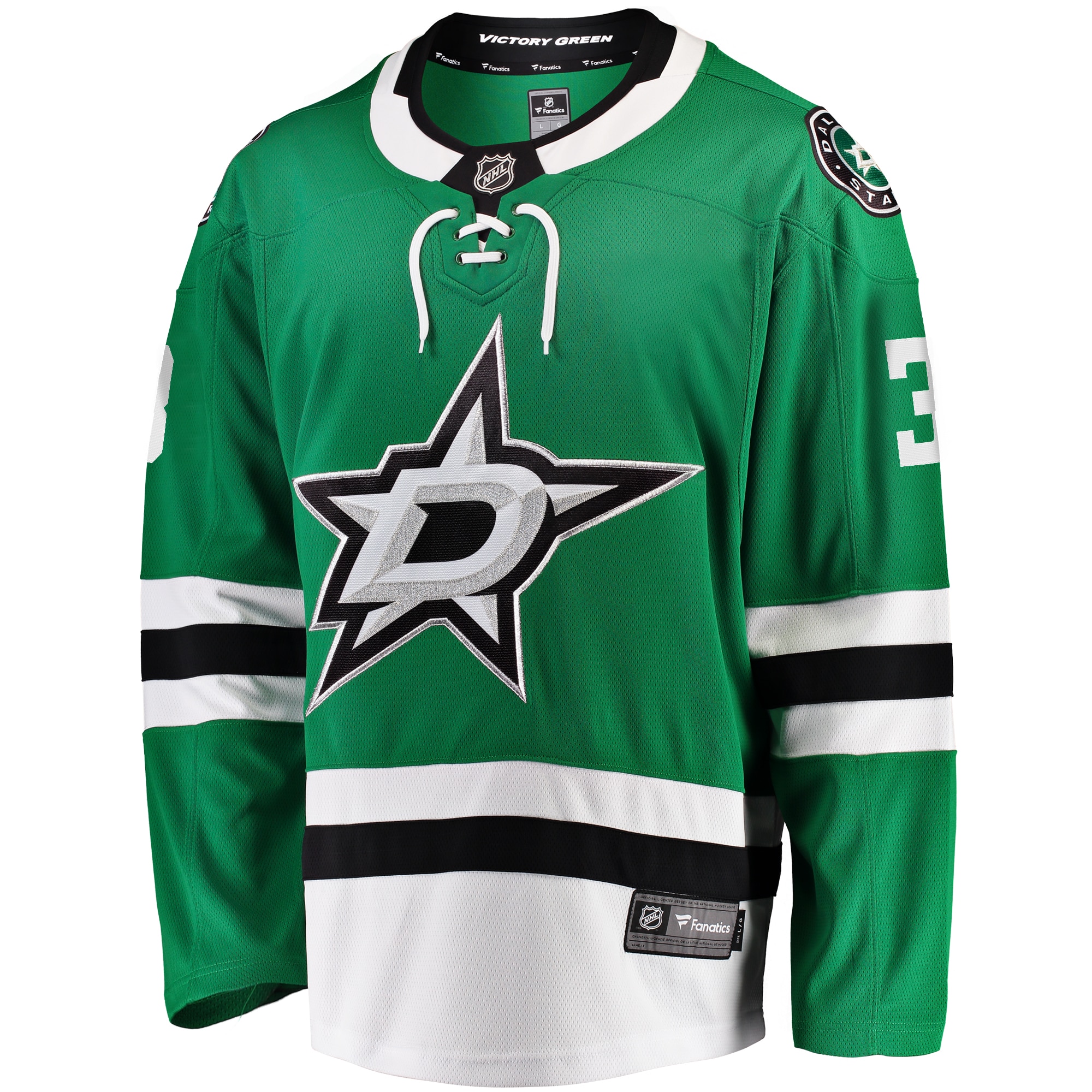 Chris Tanev Dallas Stars Fanatics  Premier Breakaway Player Jersey – Kelly Green