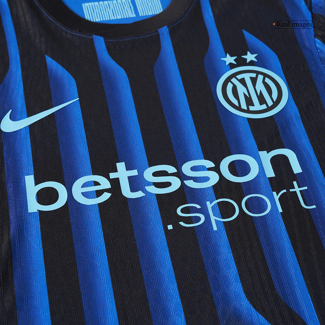 Inter Milan Home Player Version Soccer Jersey 2025/26