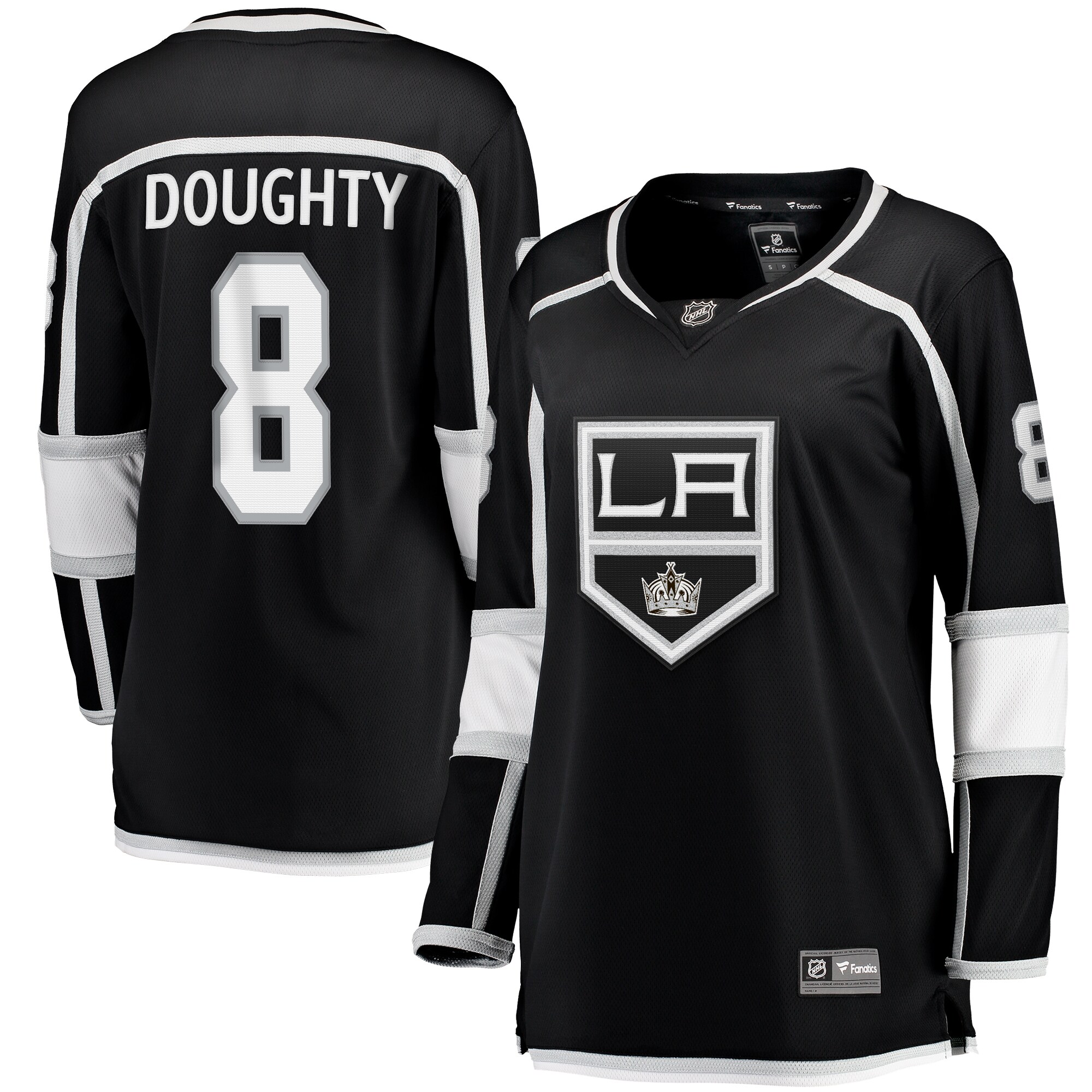 Drew Doughty Los Angeles Kings Fanatics Women’s Home Breakaway Player Jersey – Black