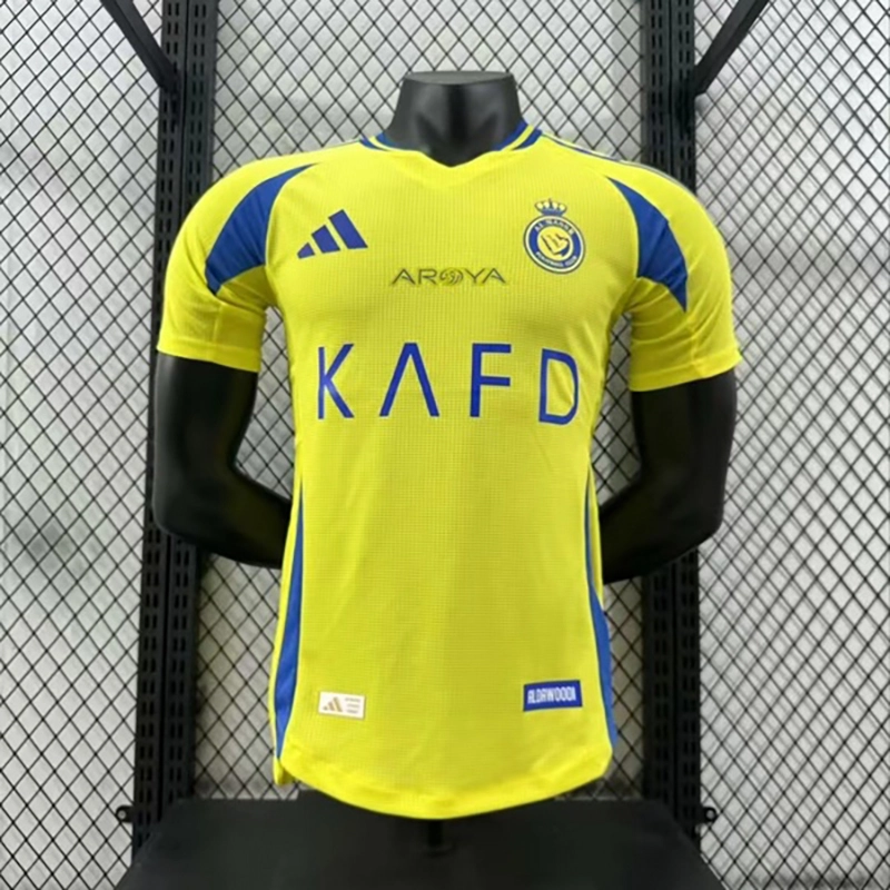 Player 2024-25 Riyadh Victory Home Al Nassr Football jersey