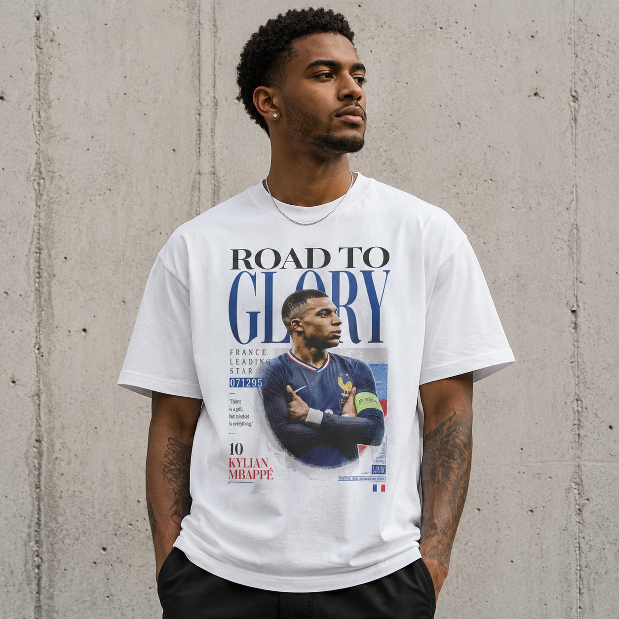 Kylian Mbappé Unisex T-Shirt – Limited-Time Offer – Hot Seller