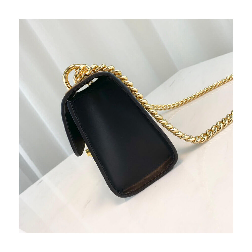 Gucci Padlock Small GG Bees Shoulder Bag
