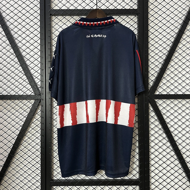 Retro 1997-98 Atletico Madrid Away Football jersey retro