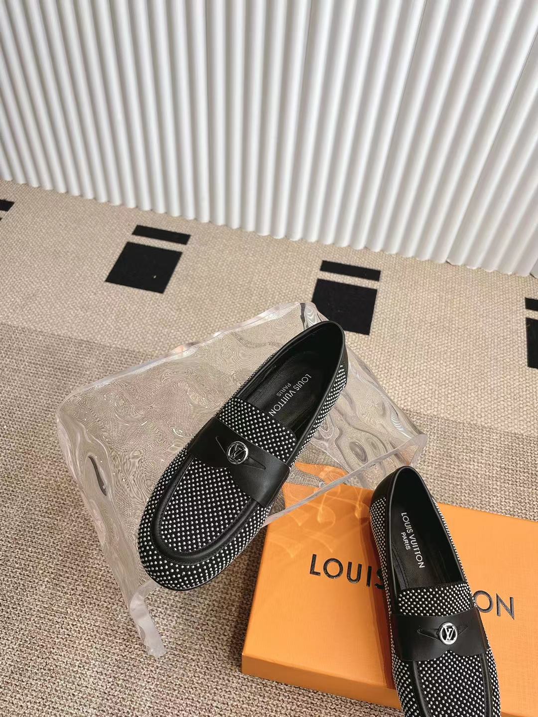 Louis Vuitton Soho Flat Loafer Black