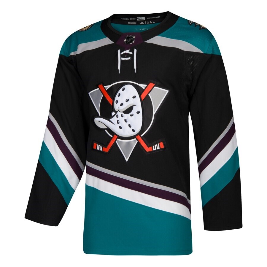 Anaheim Ducks adidas Alternate Authentic Jersey – Black