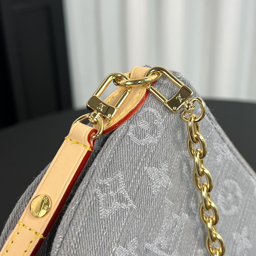Louis Vuitton Liv Pochette Other Monogram Denim 24.5cm/ 9.6in