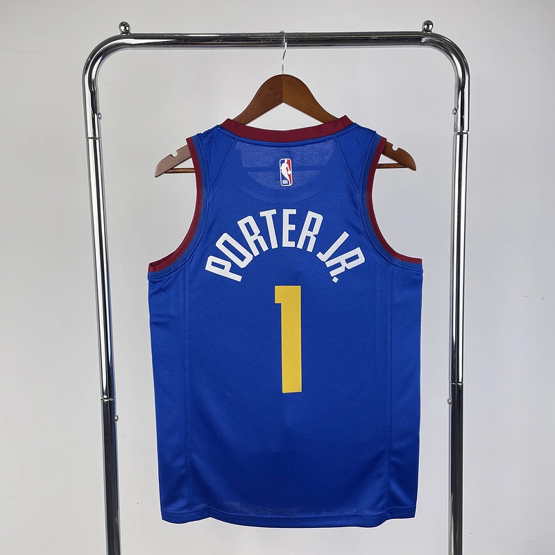 2023 NBA Denver Nuggets 1 PORTER JR Basketball Jersey