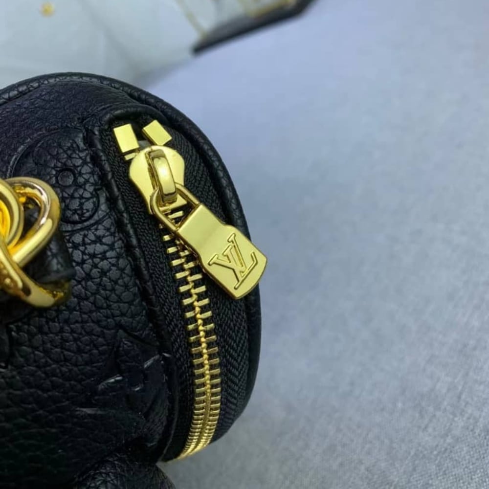 Louis Vuitton Mini Bumbag Black Monogram Empreinte 17Cm M46917