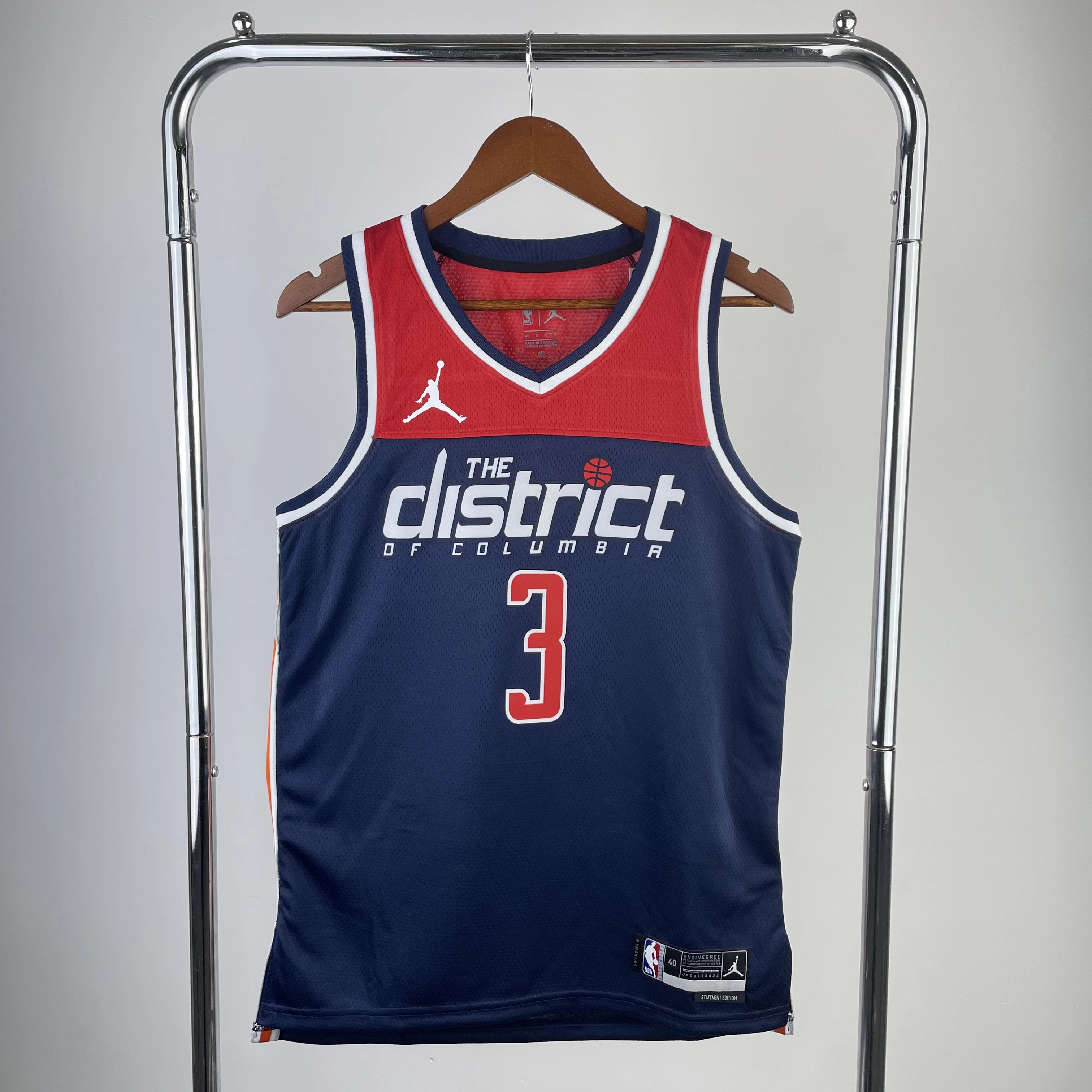 2023 NBA Washington Wizards 3 BEAL Basketball Jersey