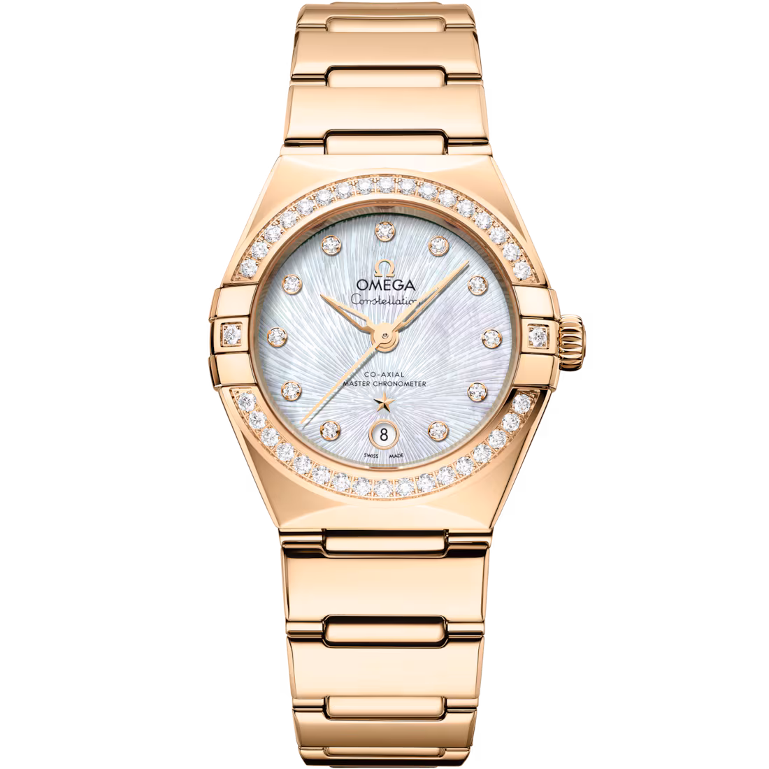Omega Constellation Ladies' Selection 29mm Moonshine™ gold on Moonshine™ gold 131.55.29.20.55.003