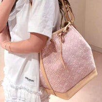 Louis Vuitton Noé Monogram Emblème Rose Ruban Color 27.5cm M28714