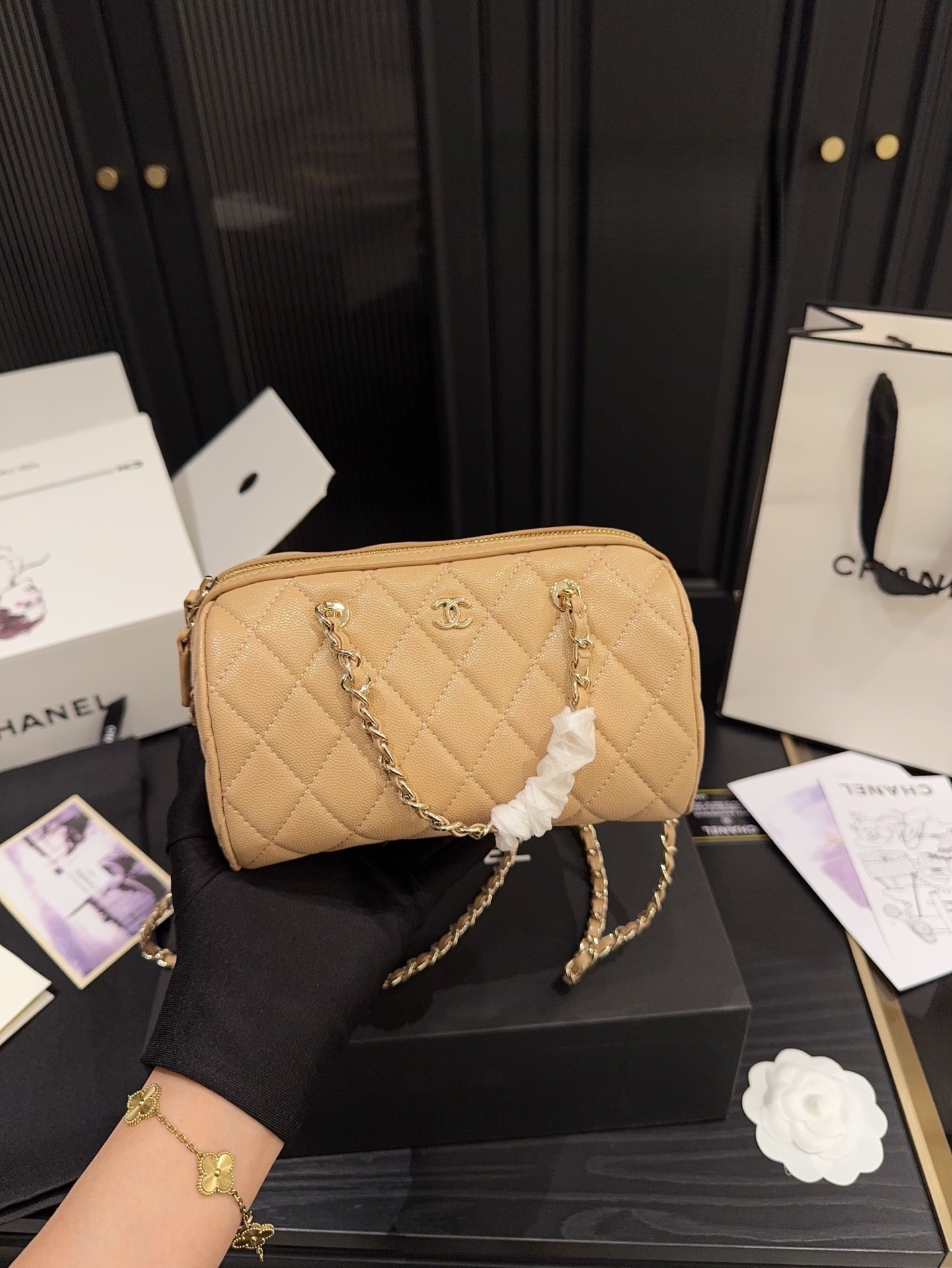 Chanel Mini Bowling Bag