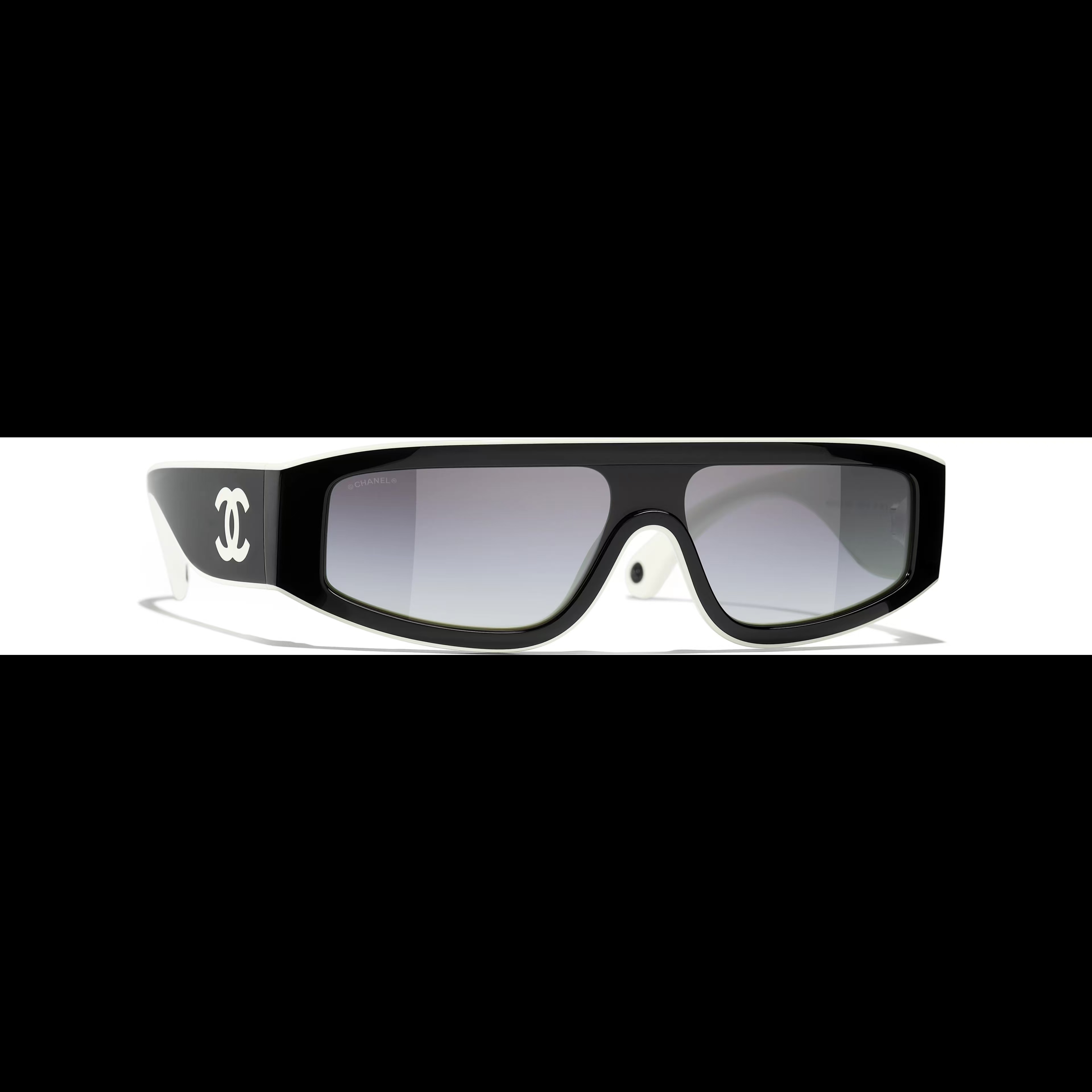 CHANEL-Shield Sunglasses