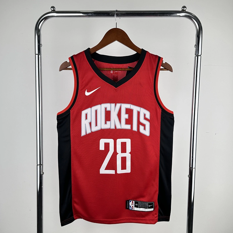 2023 NBA Houston Rockets 28 SENGUN Basketball Jersey