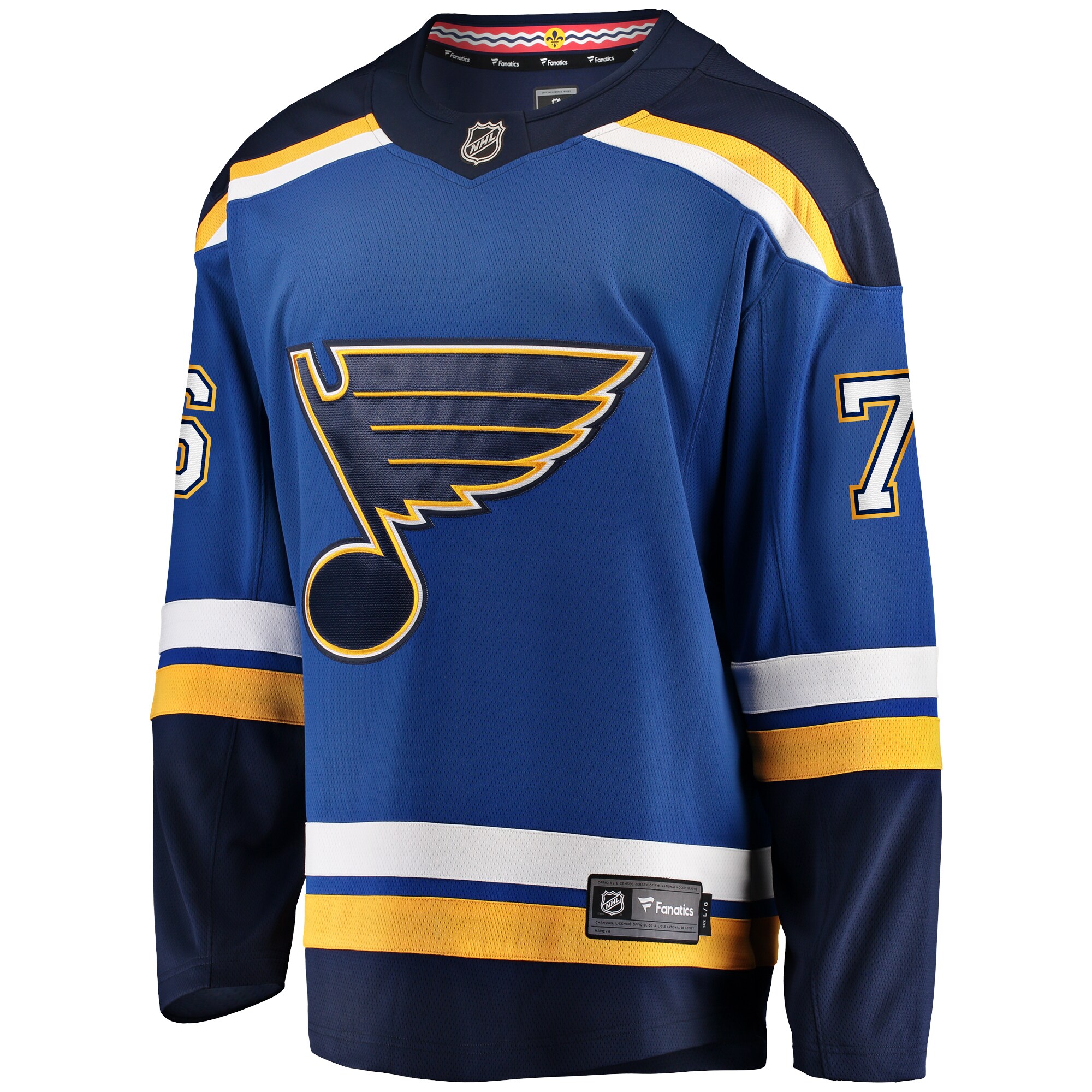 Zack Bolduc St. Louis Blues Fanatics Home Premier Breakaway Player Jersey – Blue