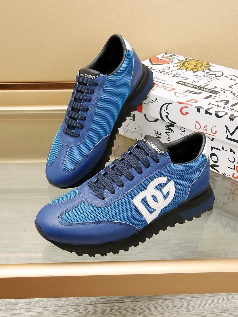 DOLCE & GABBANA Mixed-material DG CUSHION sneakers