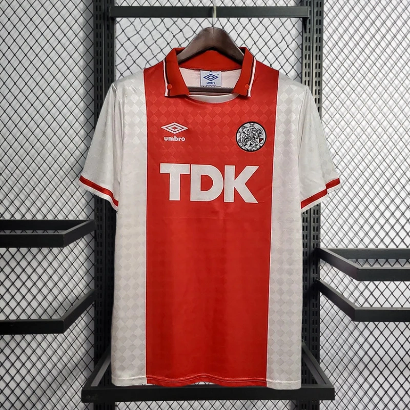 Retro 1990-92 Ajax home Football jersey retro