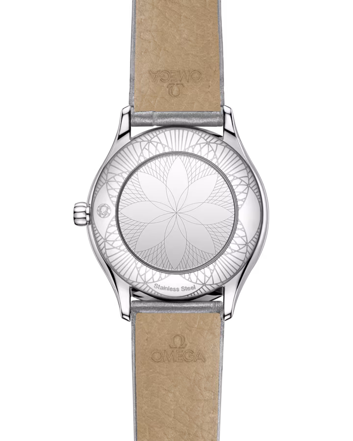 Omega De Ville Mini Trésor 26mm White Dial with Diamonds Stainless Steel Strap 428.18.26.60.04.001