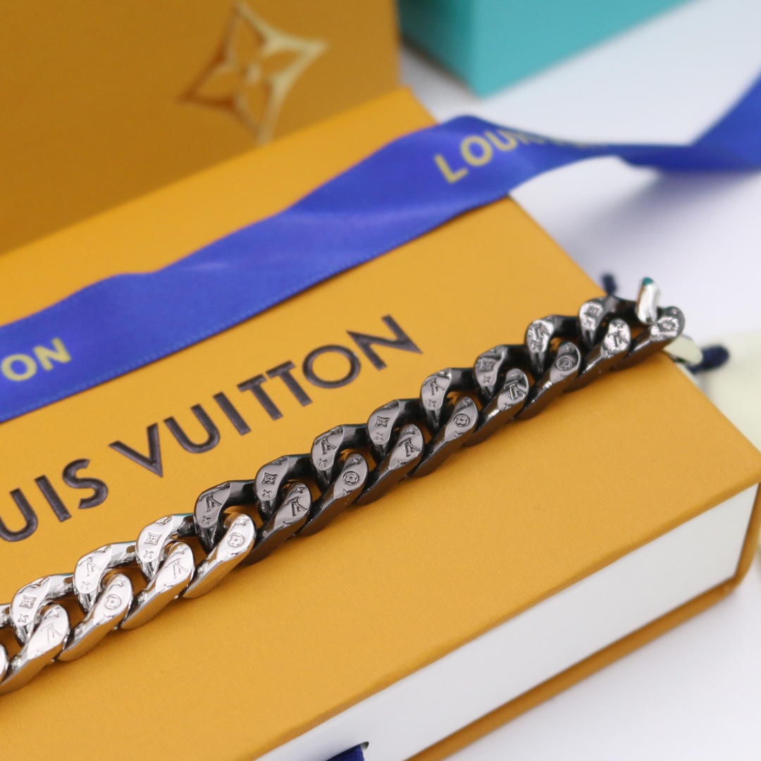 Louis Vuitton Cuban bracelet