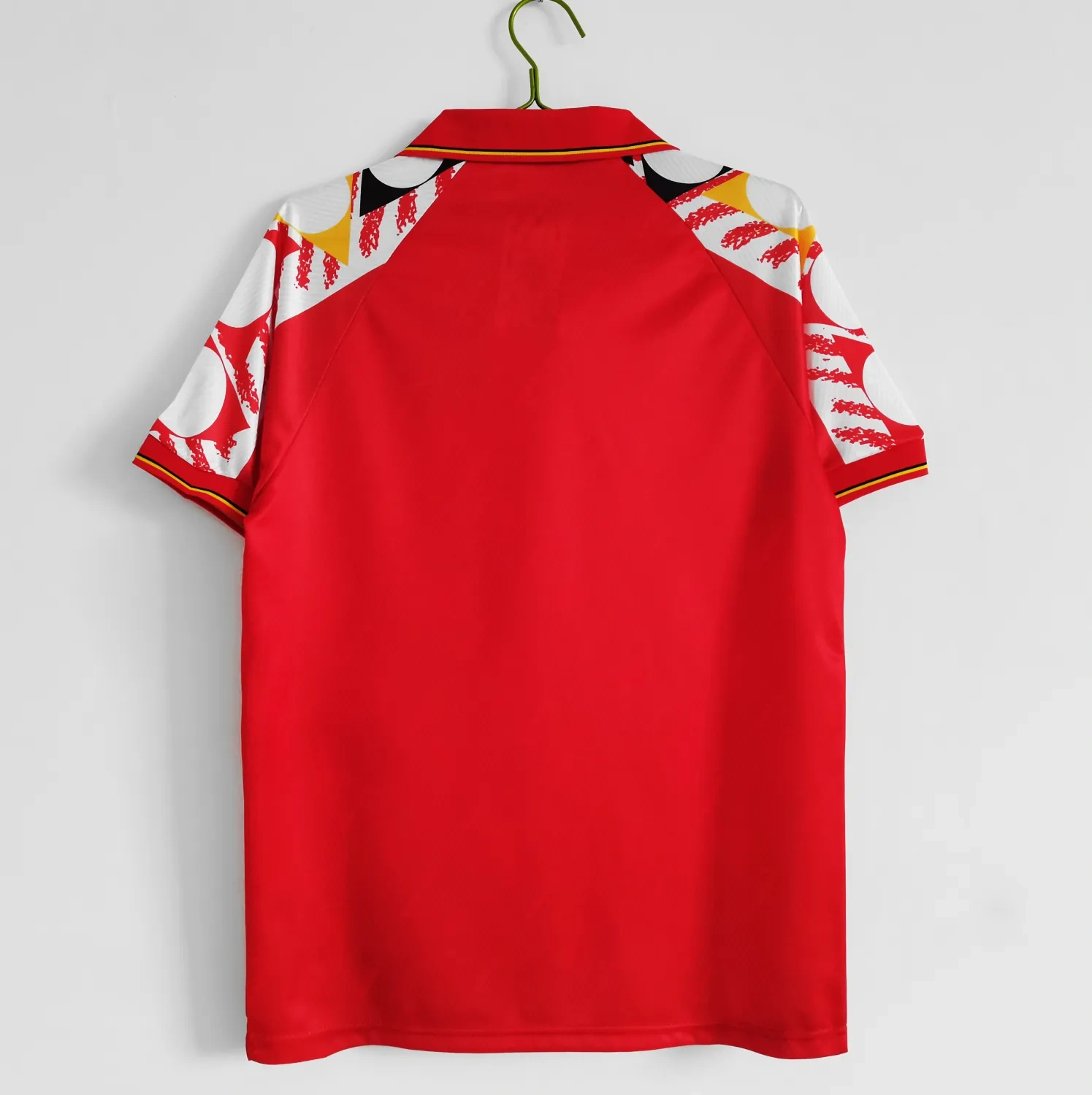 retro 1995 Belgium home football jersey retro