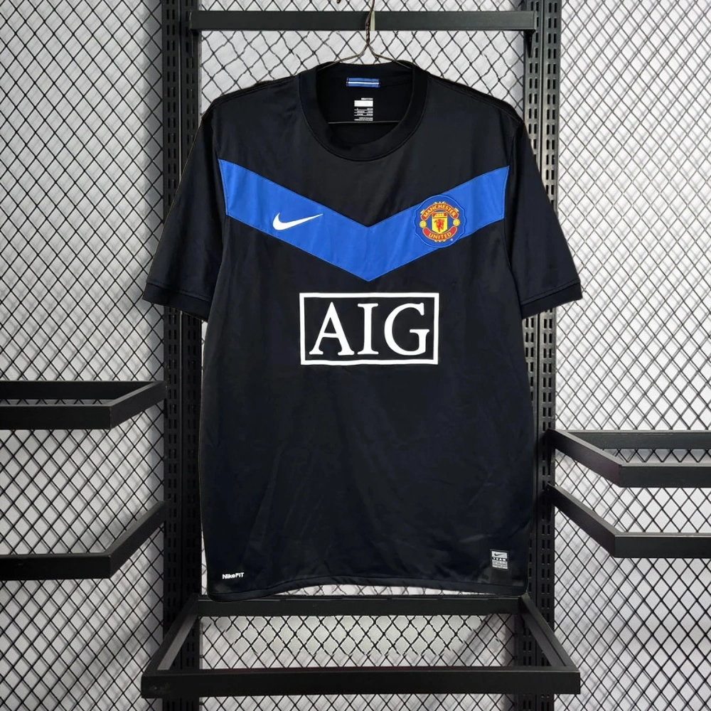 Retro 2009-10 Manchester United Away Football jersey retro