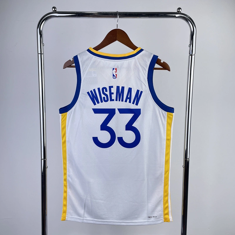 2023 NBA Golden State Warriors 33 WISEMAN Basketball Jersey