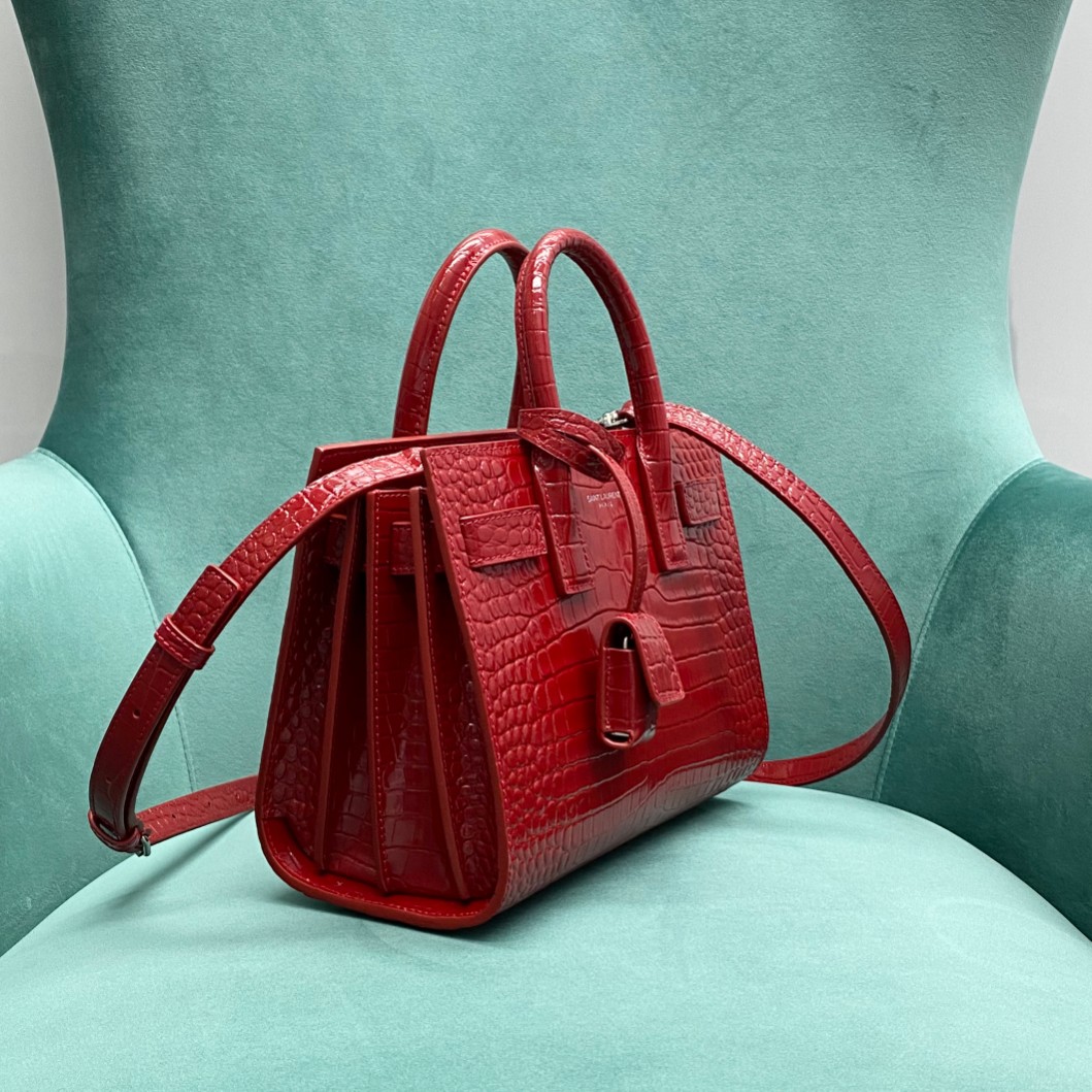 YSL-Sac De Jour Accordion Bag