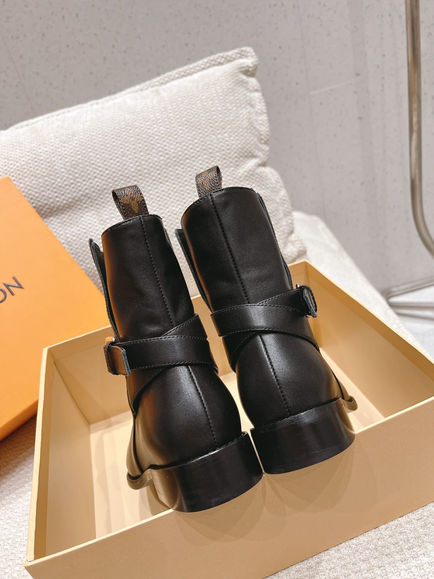 Louis Vuitton Bootsy Ankle Boot Black