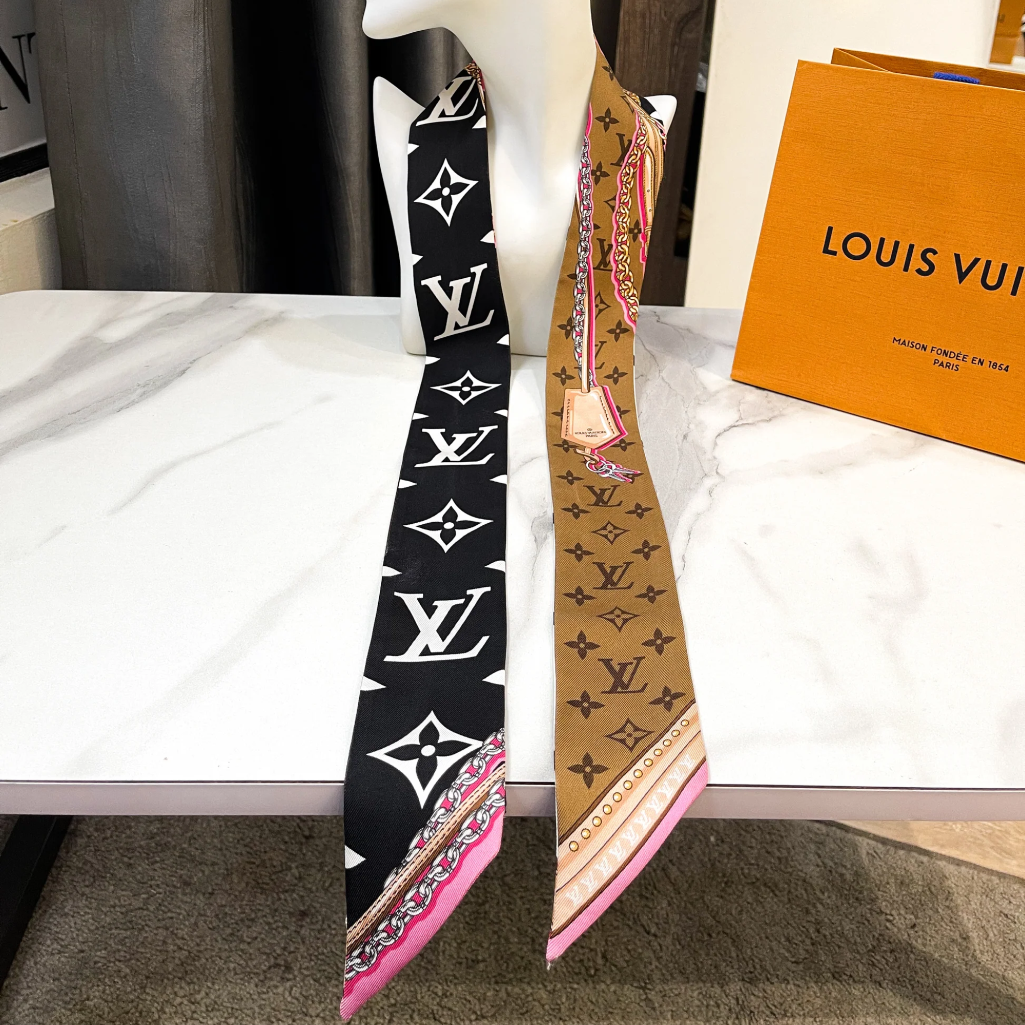 Louis Vuitton Ultimate Monogram Silk Scarf