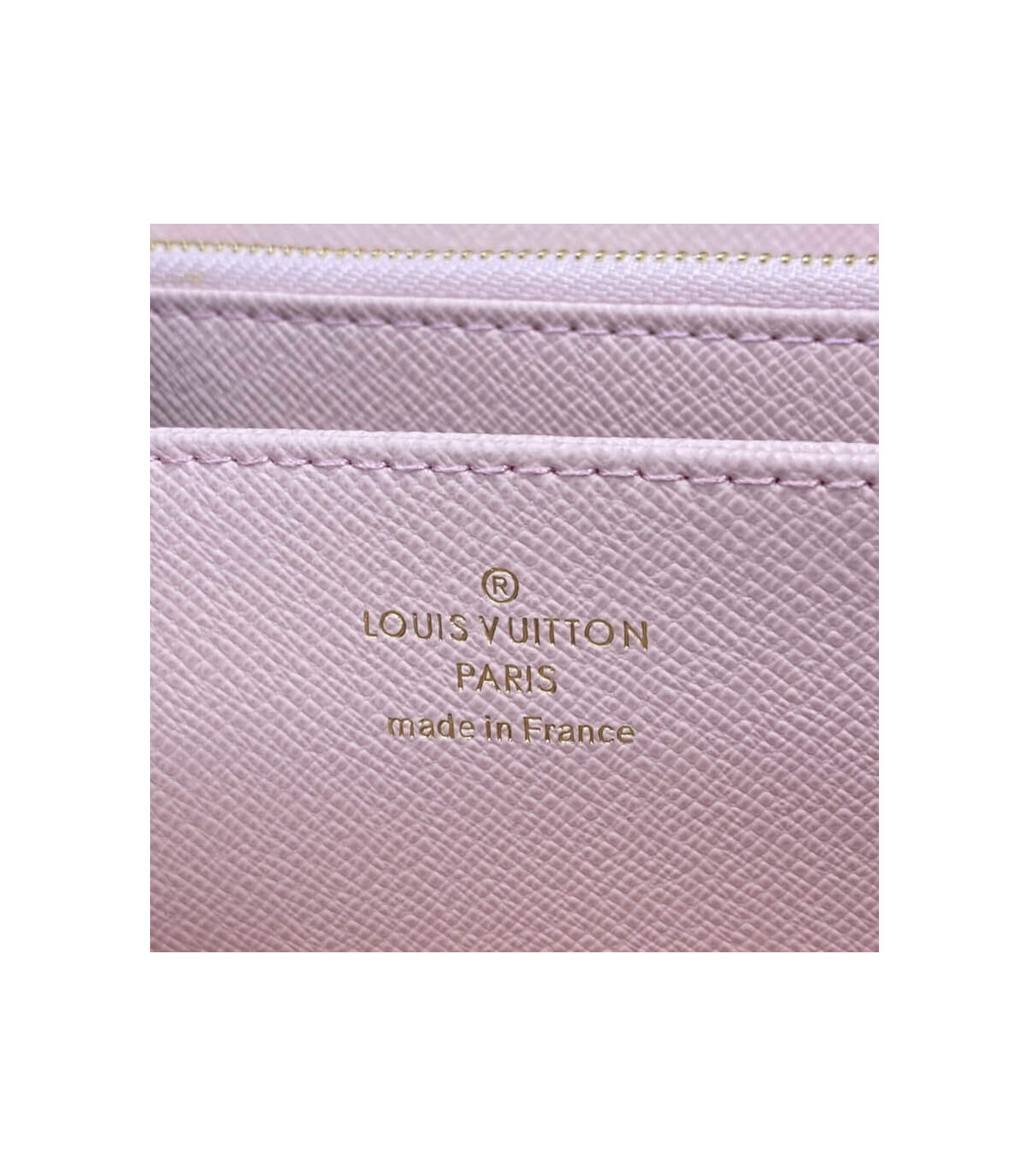 Louis Vuitton Monogram Zippy Wallet Pink