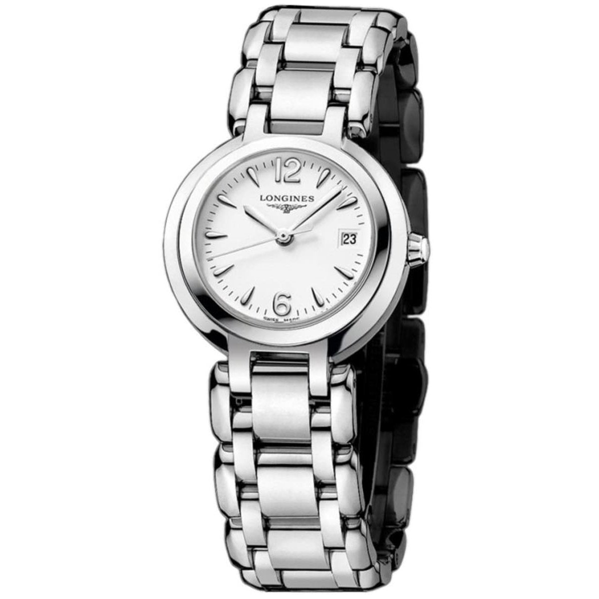 【Super Clone】Longines Women's L81104166 PrimaLuna Stainless Steel Watch