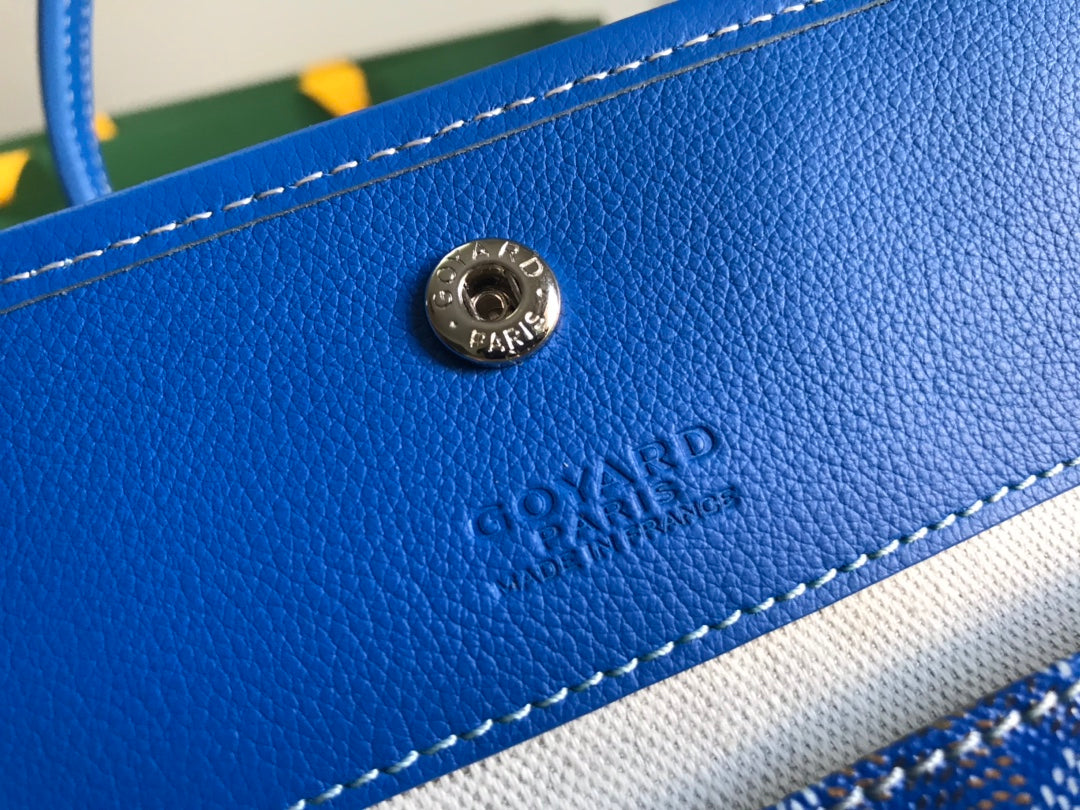 Goyard Hobo Boheme 42Cm Blue Canvas