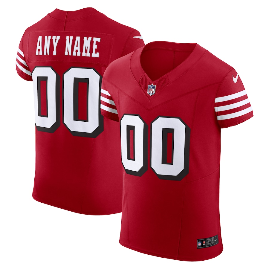 San Francisco 49ers Nike Alternate Vapor Elite Custom Jersey - Scarlet