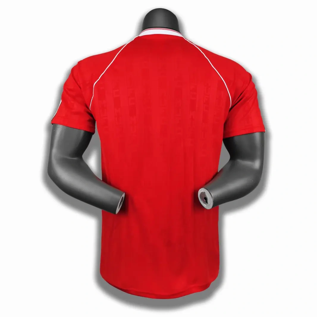 retro 1988-90 Manchester United home retro football jersey Fan version