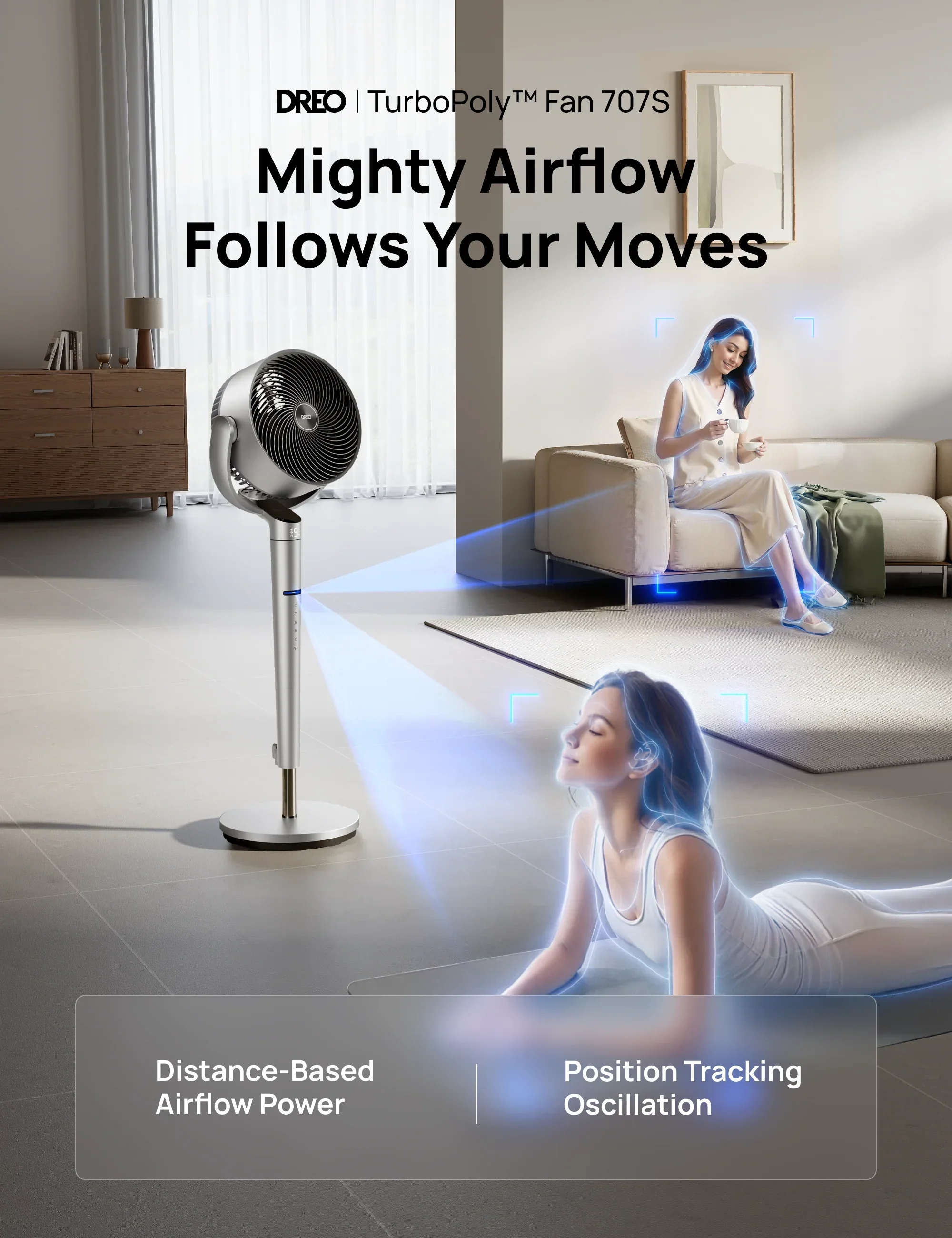 TurboPoly™ Fan 707S & Tower Fan 519