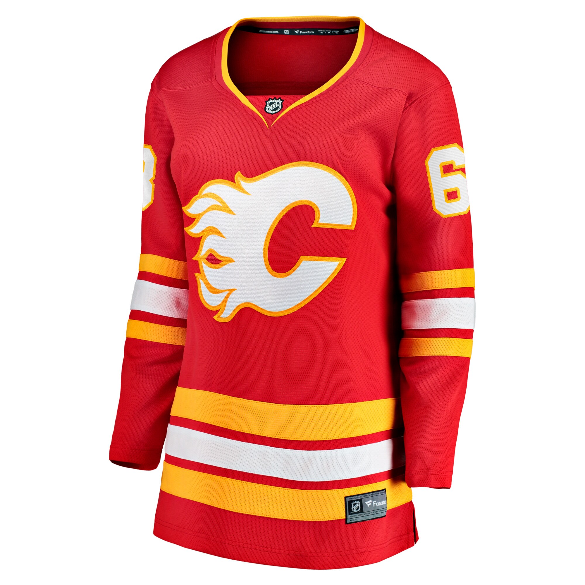 Adam Ruzicka Calgary Flames Fanatics Women’s Home Breakaway Player Jersey – Red