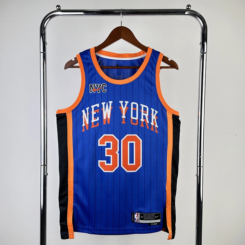 2024 New York Knicks 30 RANDLE Basketball Jersey