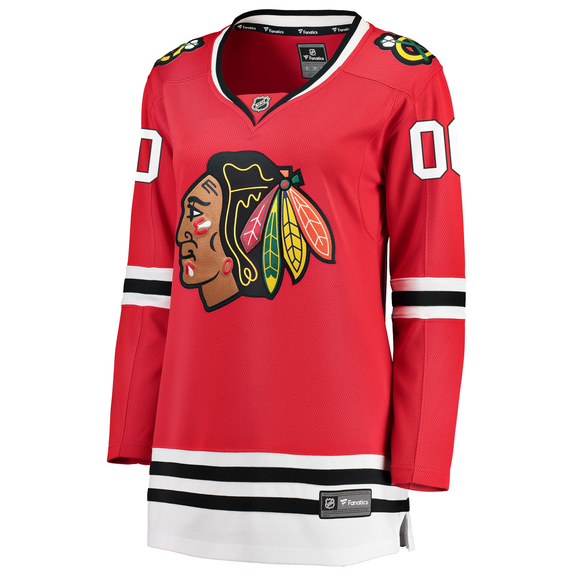 Chicago Blackhawks Fanatics Women’s Home Breakaway Custom Jersey – Red