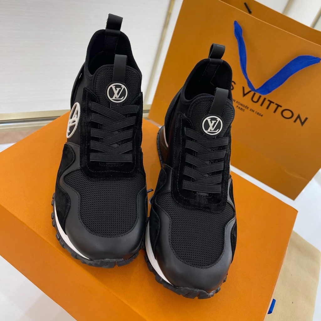 LOUIS VUITTON RUN AWAY SNEAKER BLACK 1A9ER7