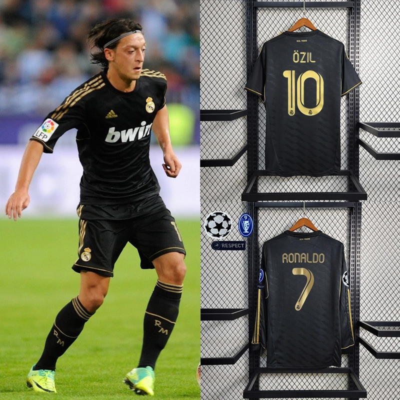 Retro 2011-12 Real Madrid Away RONRLDO Football jersey retro