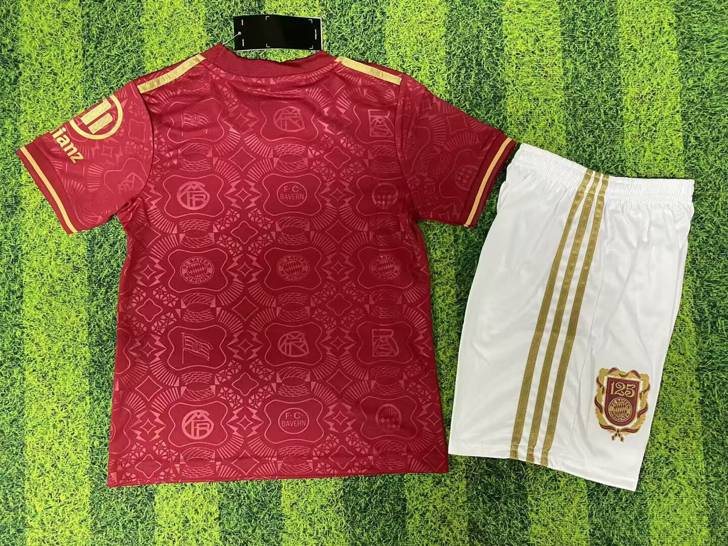 2025/2026 Kids Size Bayern Munich 125th Anniversary Red Edition Football Shirt 1:1 Thai Quality