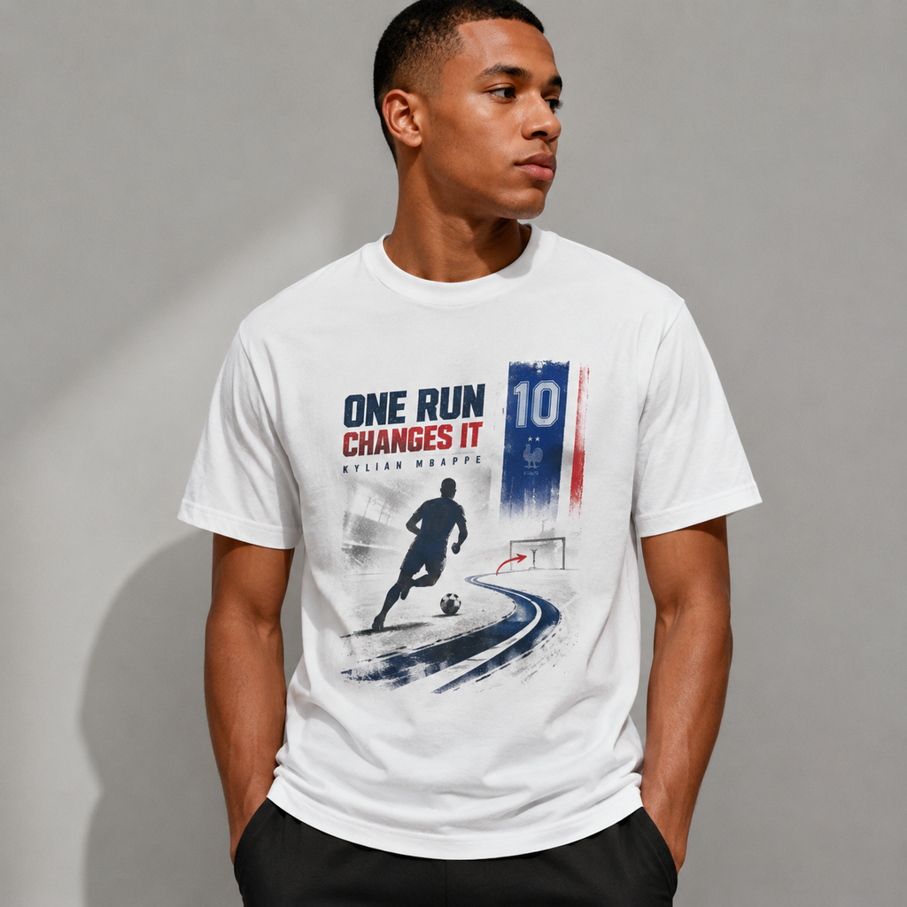Mbappé World Cup T-Shirt – Pure Cotton – Unisex