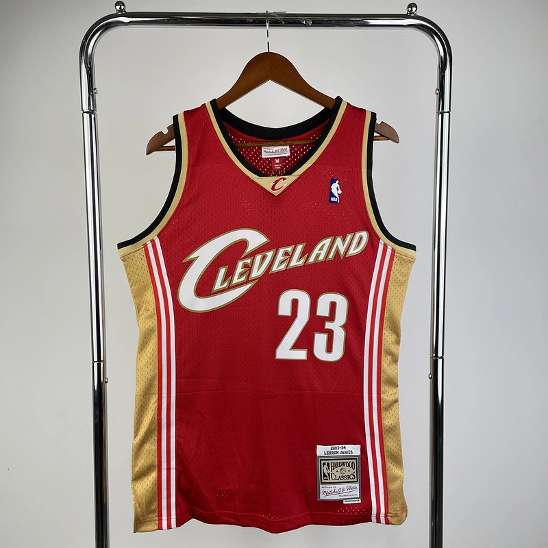 2003-04 NBA Cleveland Cavaliers (23 JAMES) Basketball Jersey