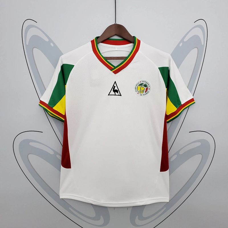 Retro 2002 Senegal white   Football jersey retro
