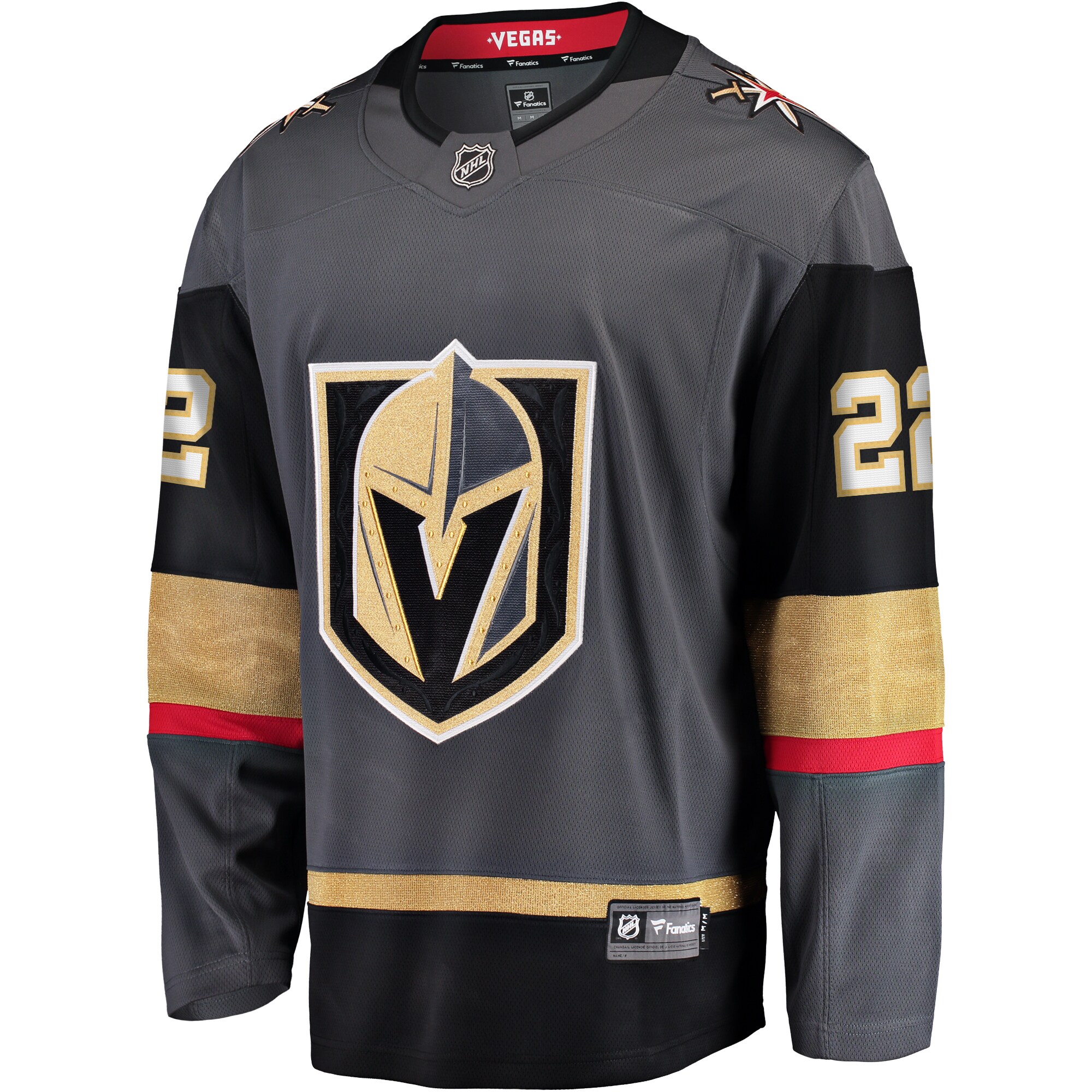 Michael Amadio Vegas Golden Knights Fanatics Alternate Breakaway Player Jersey – Gray