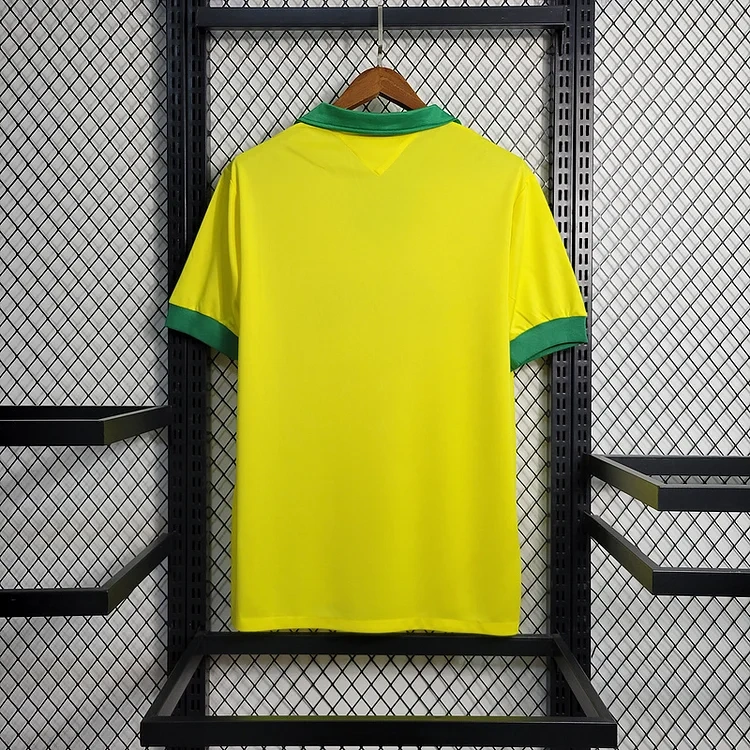 Retro 1958 Brazil home Football jersey retro