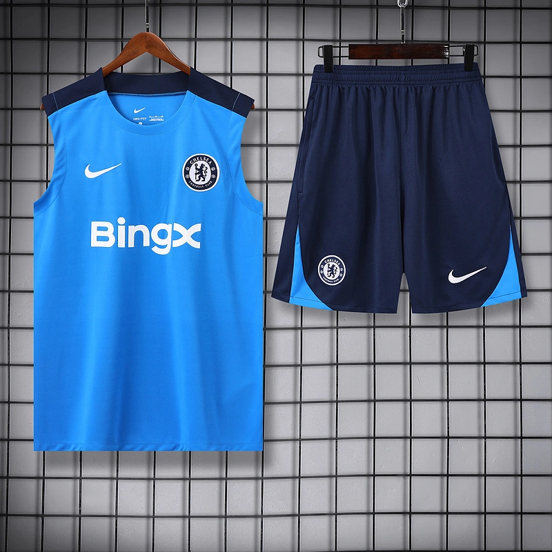 2024-25 season Chelsea Sleeveless Vest Training Wear suit