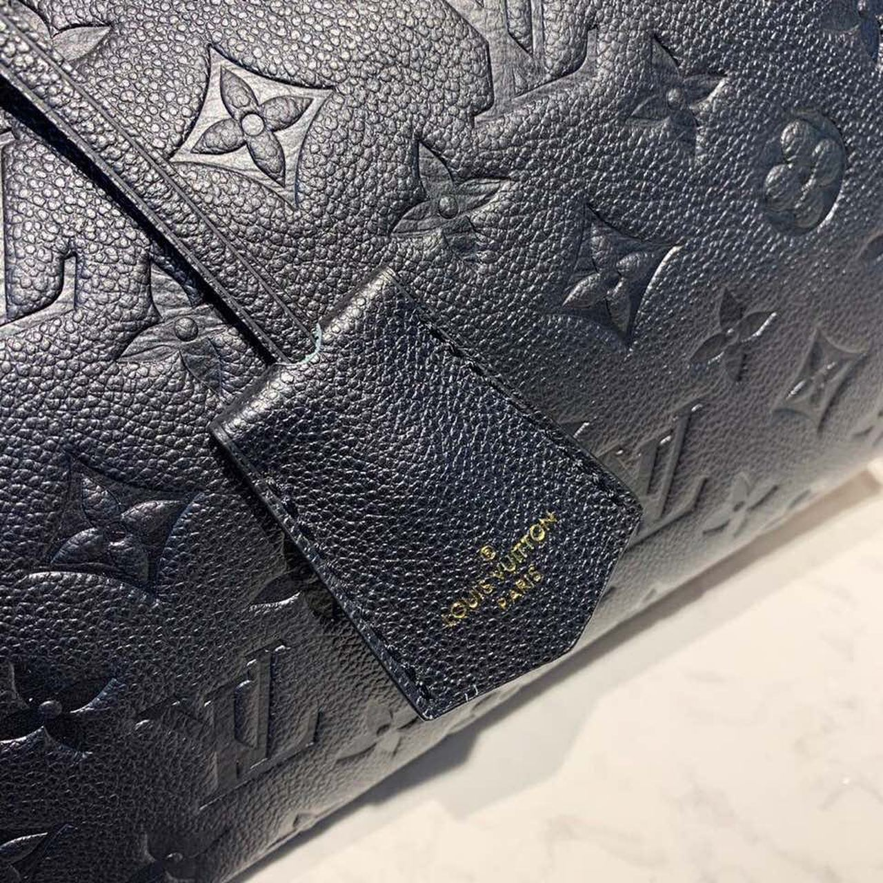 Louis Vuitton Speedy Bandouliere 25 Monogram Empreinte Black 25cm M42401