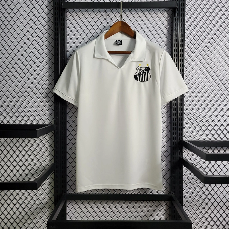Retro 1970 Santos Home Football jersey retro