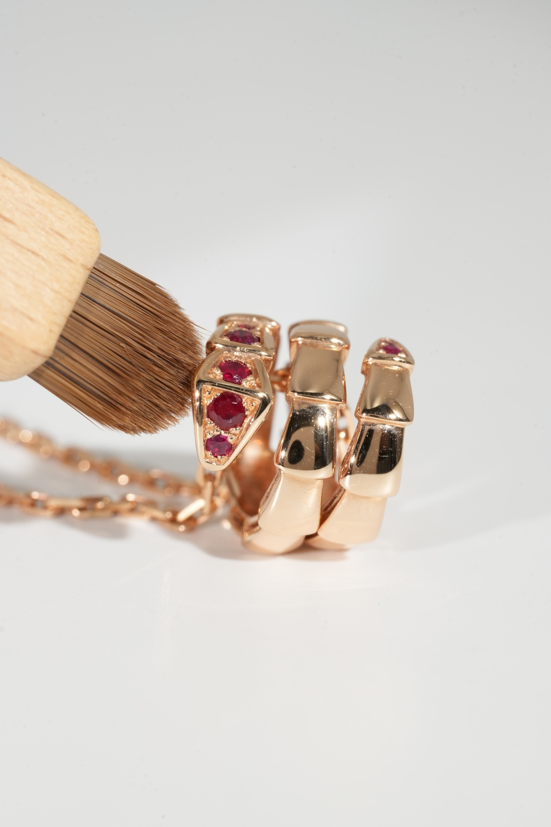 BVLGARI Ruby Serpenti Necklace